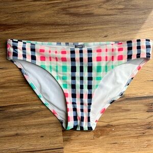 Aerie Gingham Bikini Bottoms